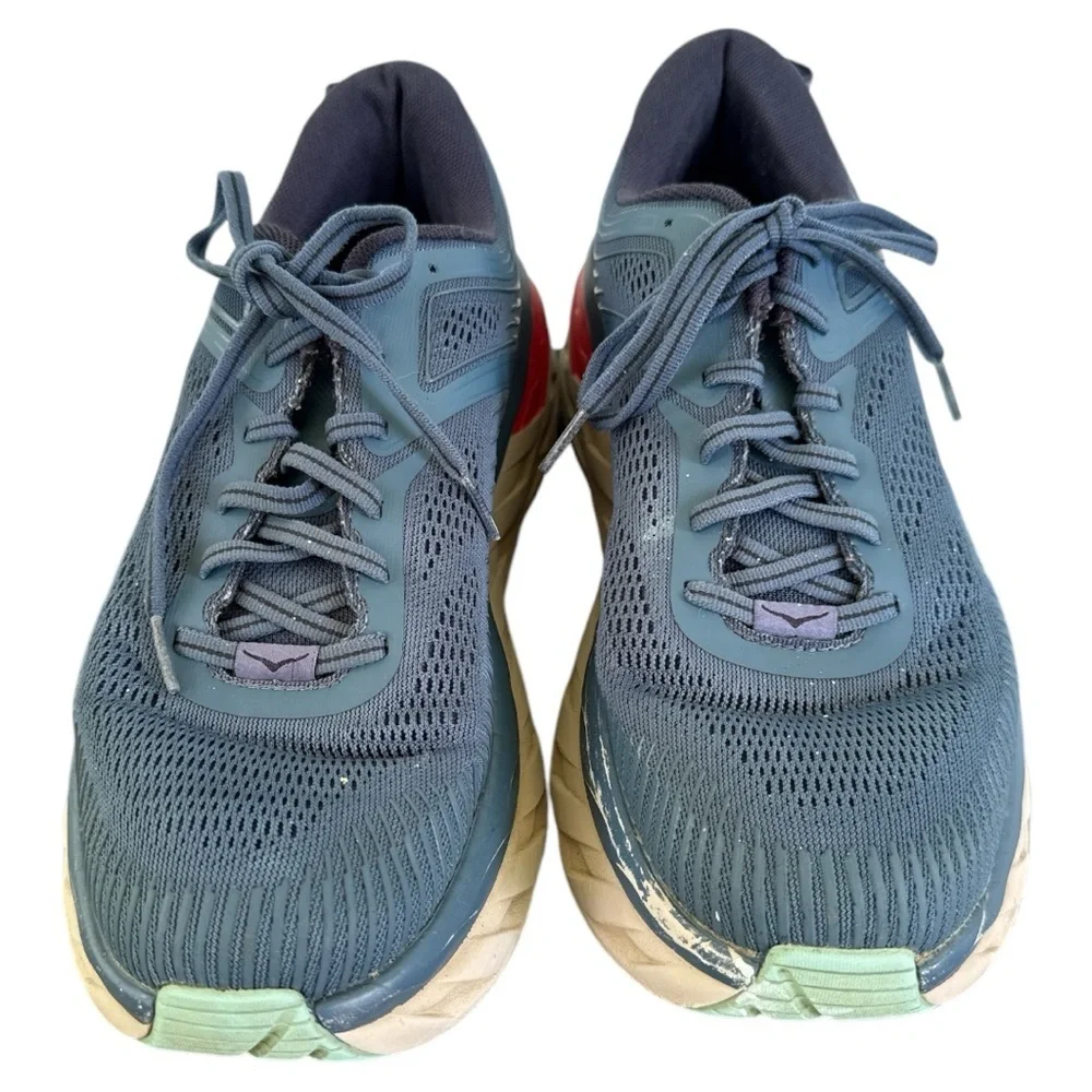 Hoka Bondi 7 Men's Blue Athletic Shoes Sz 9